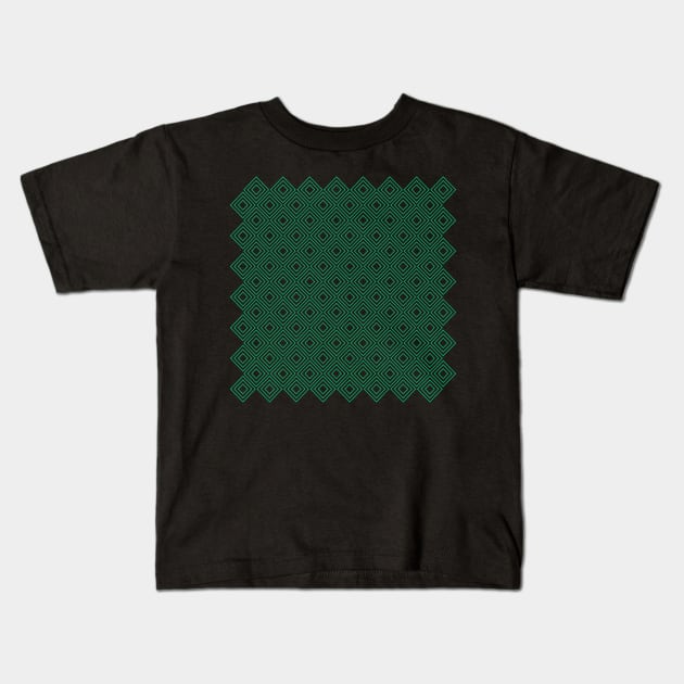 Geometrical pattern Kids T-Shirt by artoffaizan